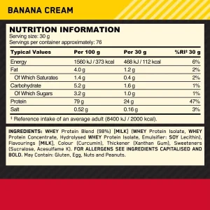 Gold Standard 100% Whey Optimum Nutrition