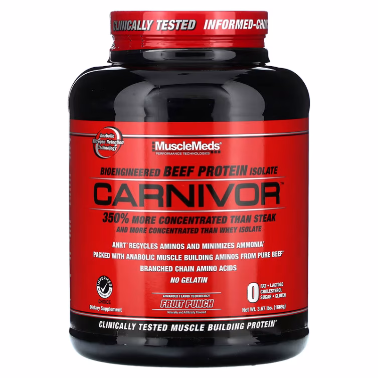 Proteína de Carne Hidrolizada Carnivor | Musclemeds | VitaFitMarket