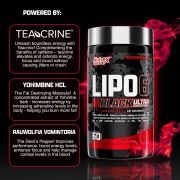 Quemador de Grasa Lipo 6 Black Ultra Concentrate | Nutrex Colombia