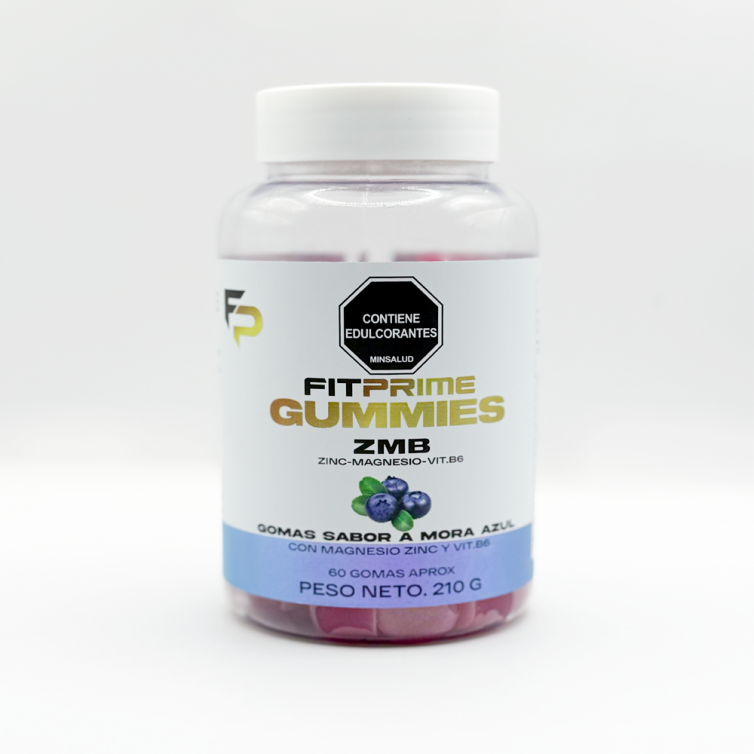Gomas de zinc magnesio y vitamina b6 fit prime